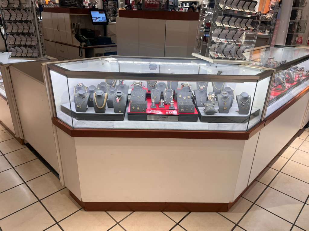 Interior wall mirrors installed in a Baltimore residential setting.